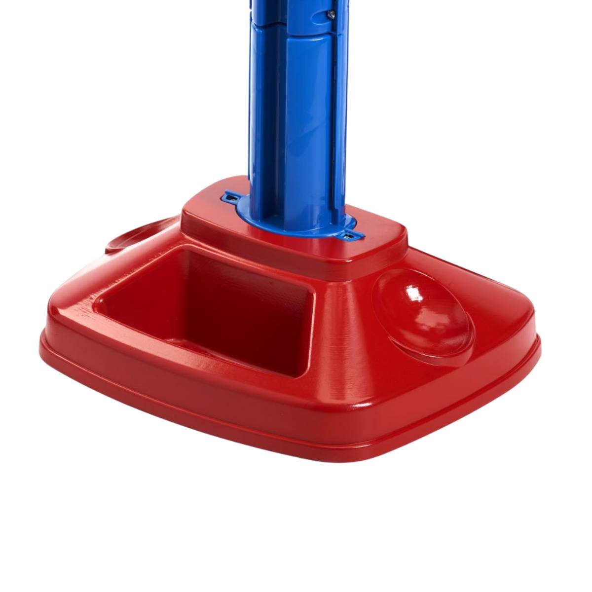 American Plastic Toys Jump'n Slam Basket Set- Red/Blue