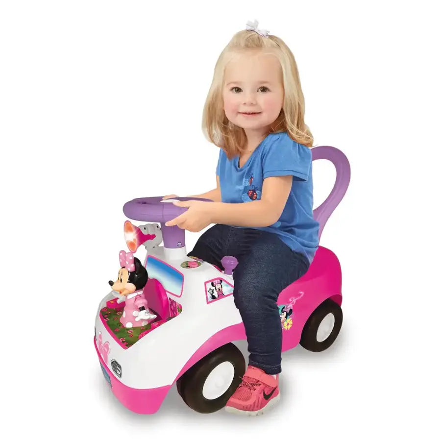 Disney Minnie Mouse Ride-On Toy with Lights and Sounds - Pink