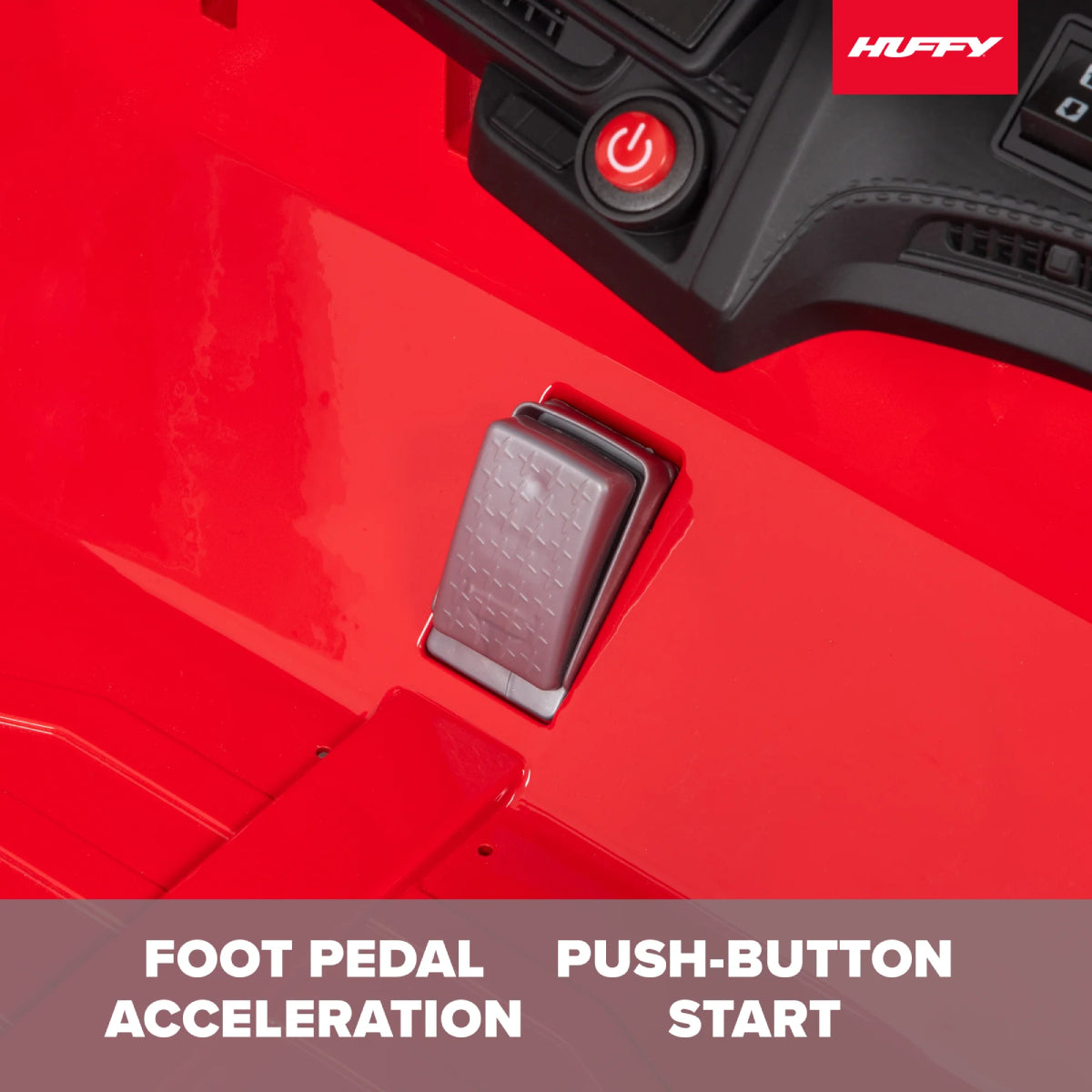 Huffy 12V Corvette Battery Powered Ride-On Car - Red