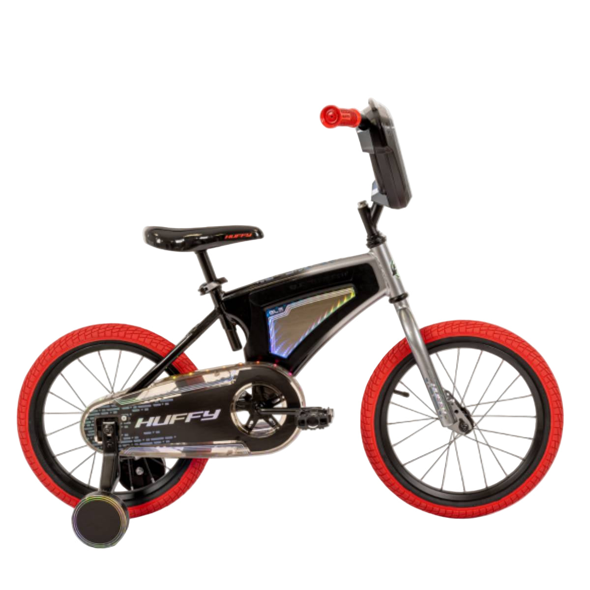 Huffy 16" Electro Light Kids Bike - Red/Black