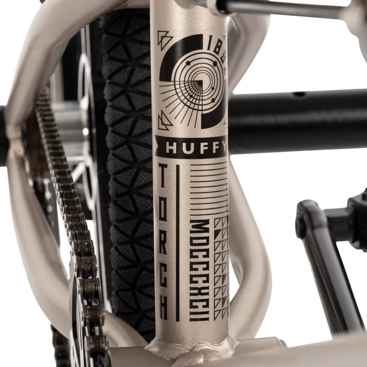 Huffy 20" Torch BMX Bike - Beige/Black