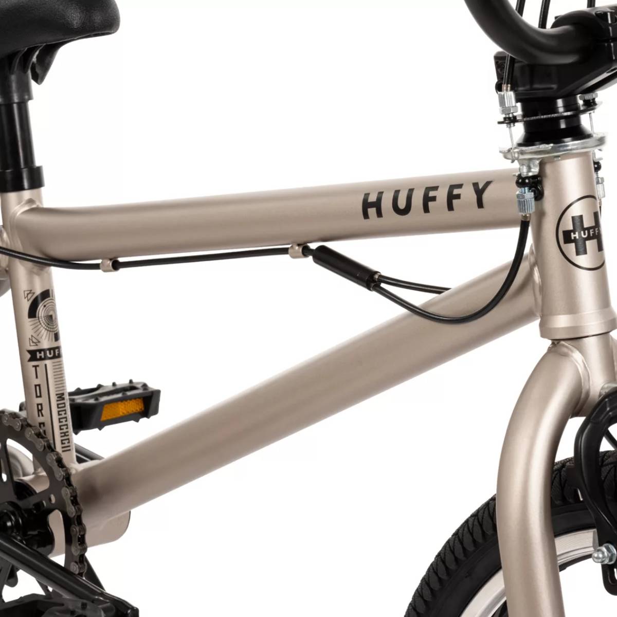 Huffy 20" Torch BMX Bike - Beige/Black