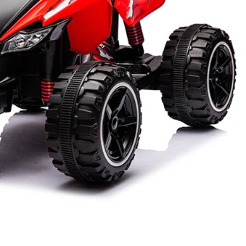 BBJ Toys Ride On Remote Control Toy Car - Red