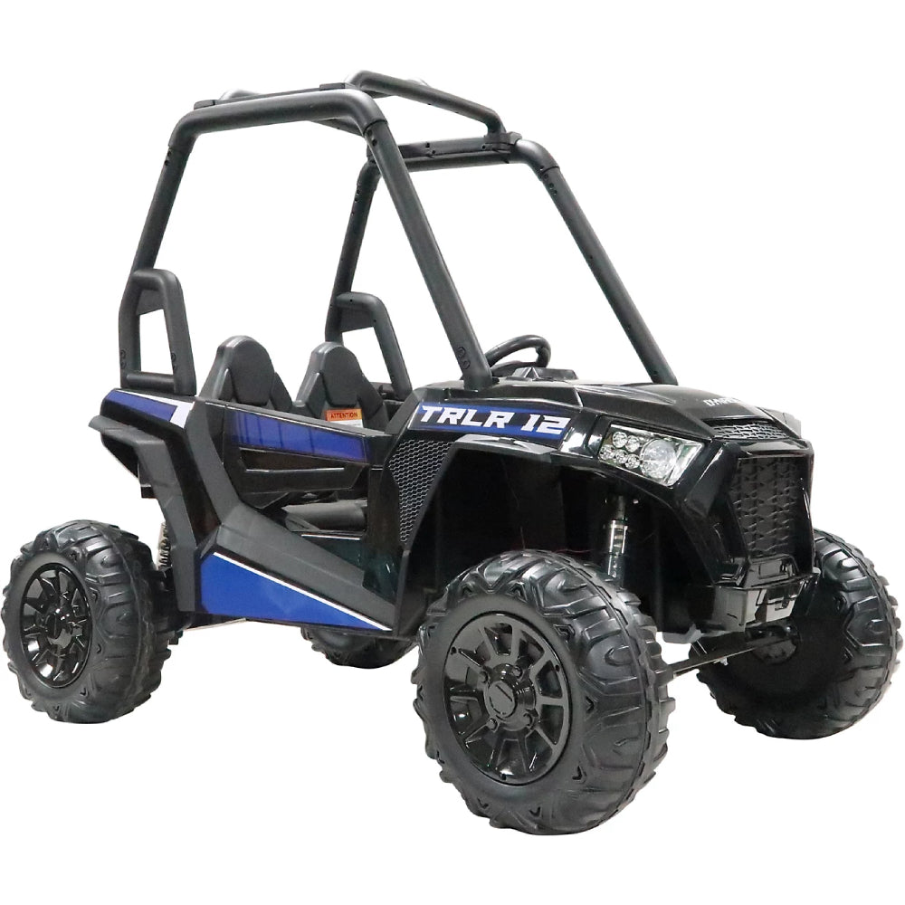 Dynacraft 24V Ride On Trail Racer - Black/Blue