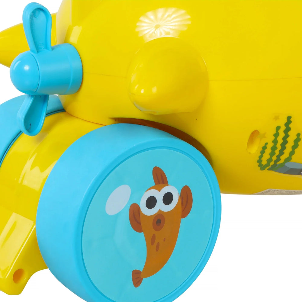 Dynacraft Baby Shark Foot to Floor Ride On Toy - Yellow