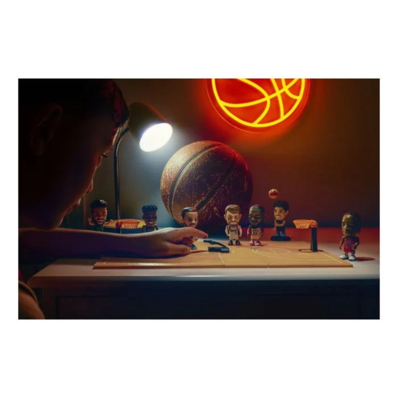 5 minifiguras sorpresa de jugadores de la NBA en cápsula misteriosa (surtido)