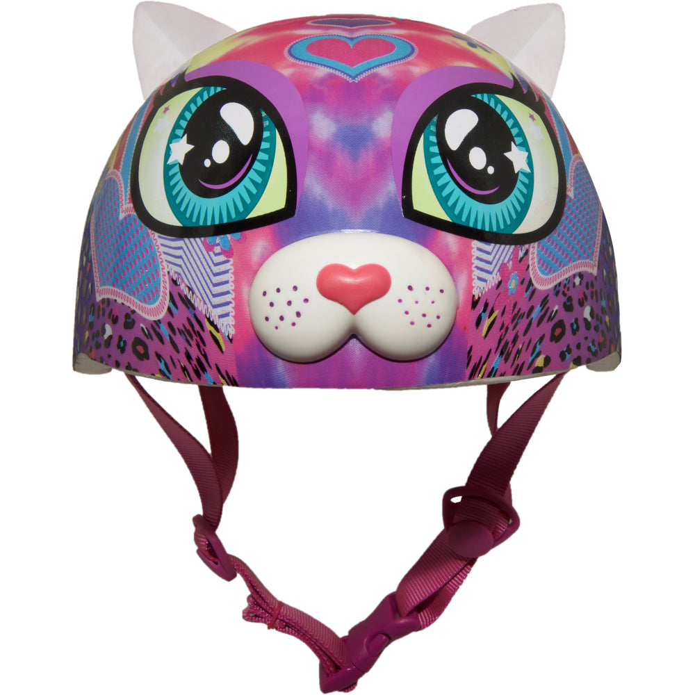 Raskullz Peace Love Kitty Bike Helmet - Curacao