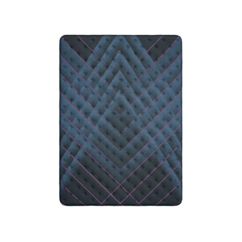 Beautyrest World Class 14.25" Extra Firm Full Size Mattress - Gray/Blue