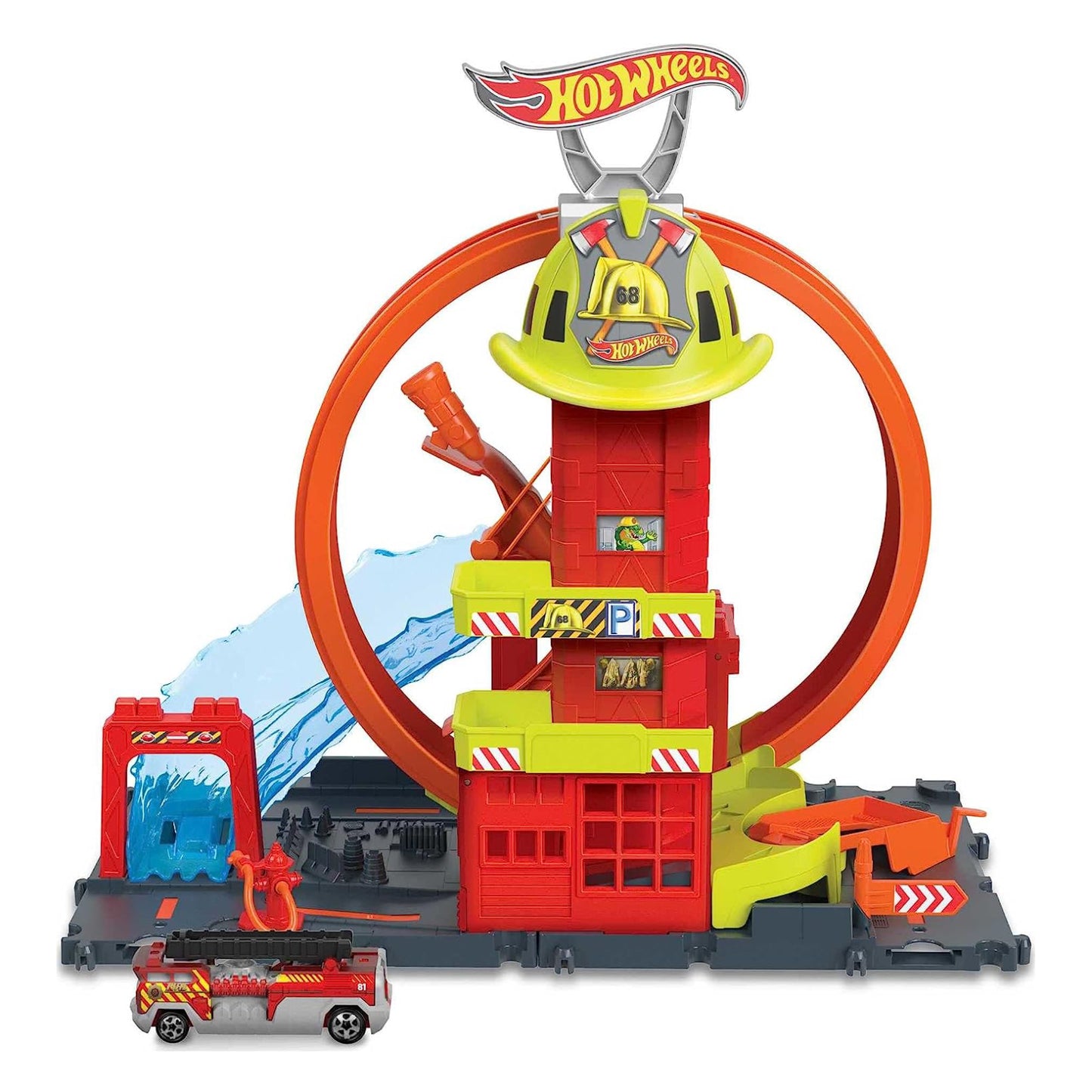 Hot Wheels City Super Fire Station