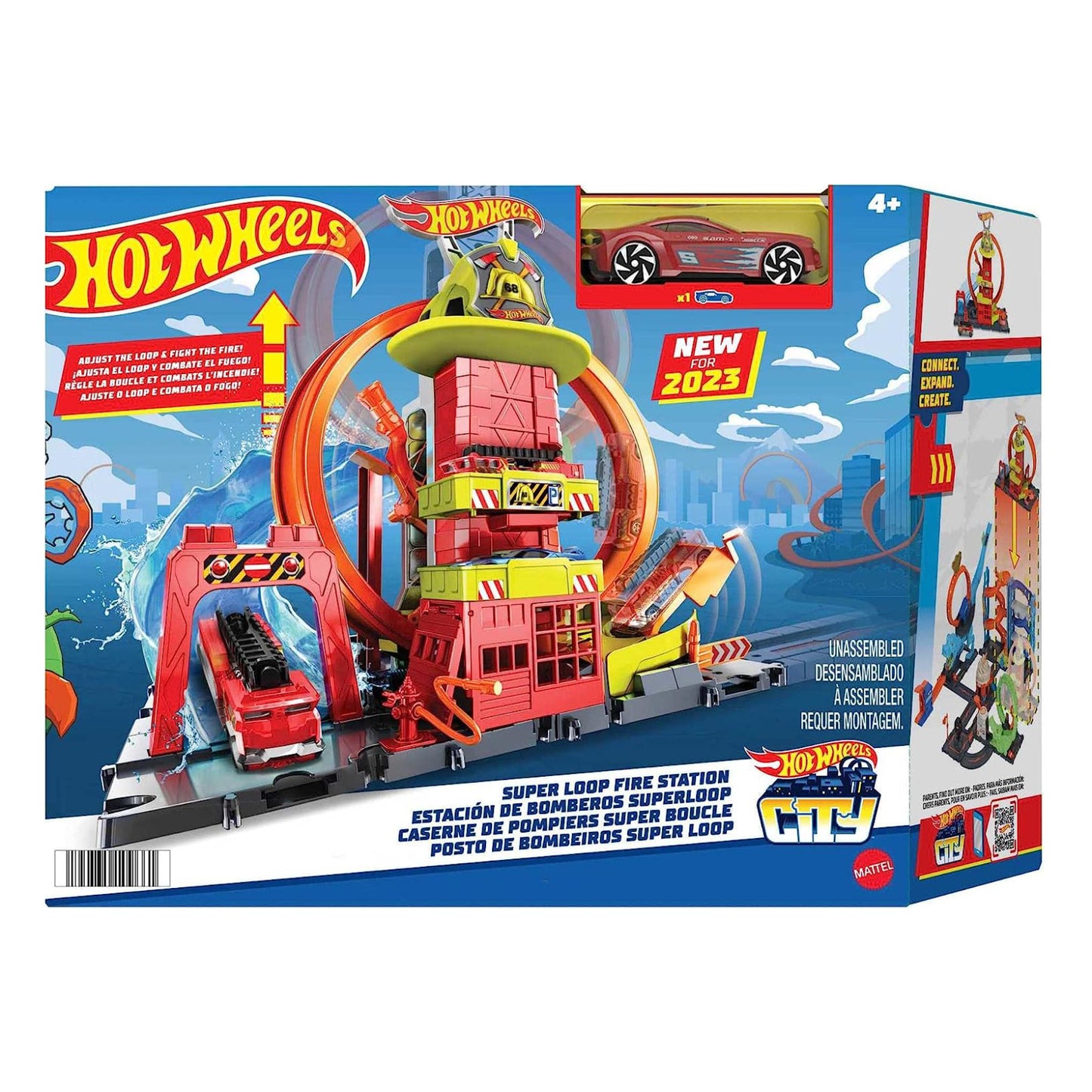 Hot Wheels City Super Fire Station