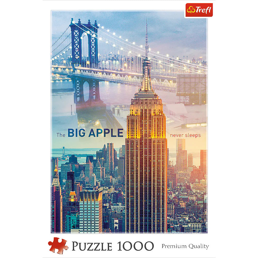 Trefl New York City at Dawn Jigsaw Puzzle (1000-Piece)