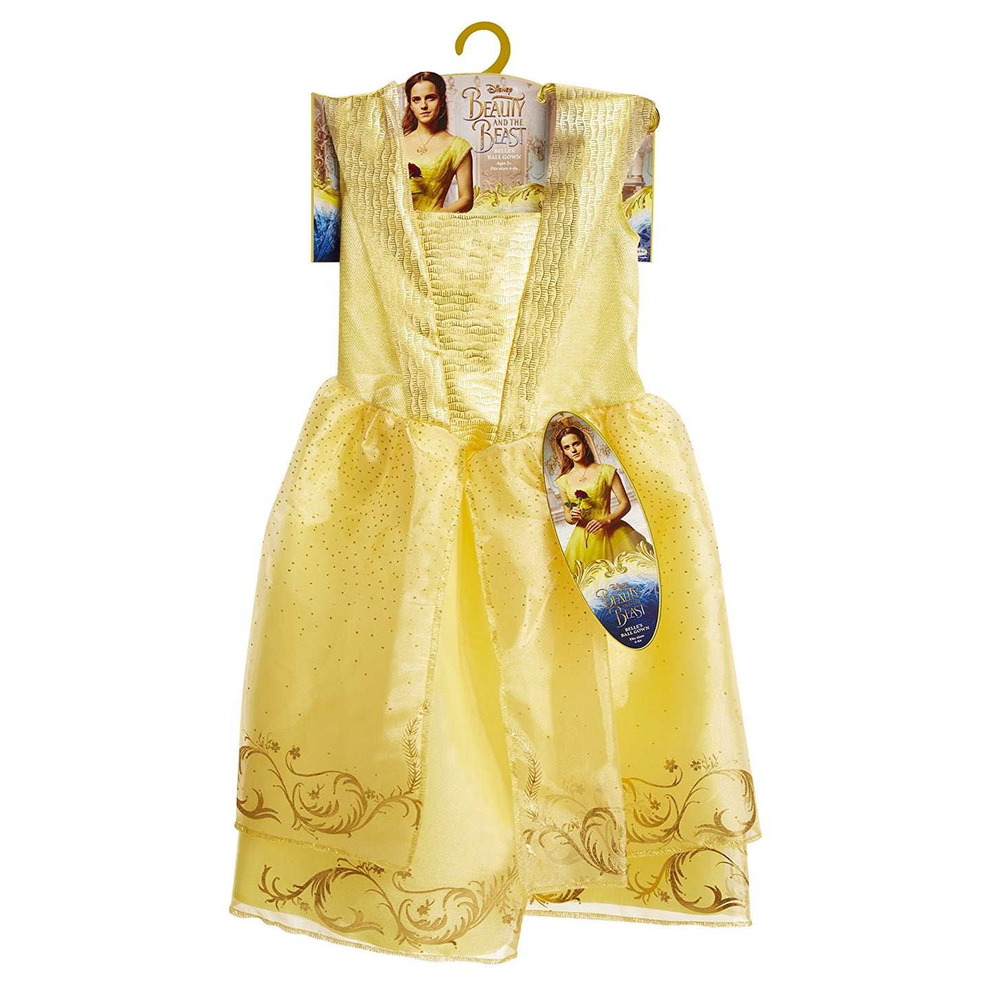 Disney Beauty & The Beast Live Action Bell's Ball Gown Costume - Curacao