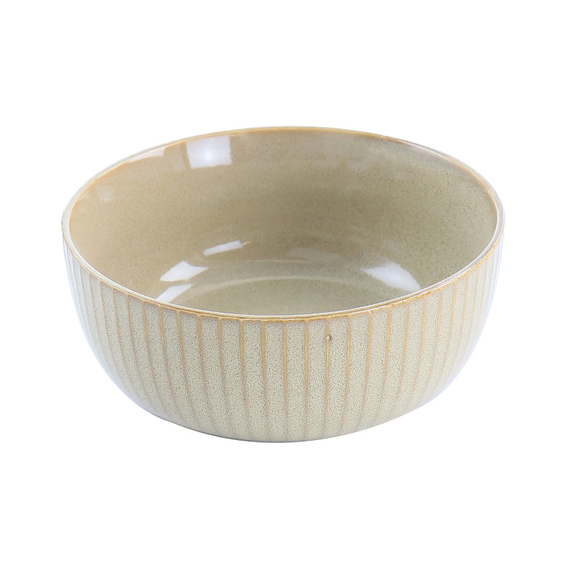 Gibson Elite Blaise Stoneware Dinnerware Set (16-Piece) - Beige