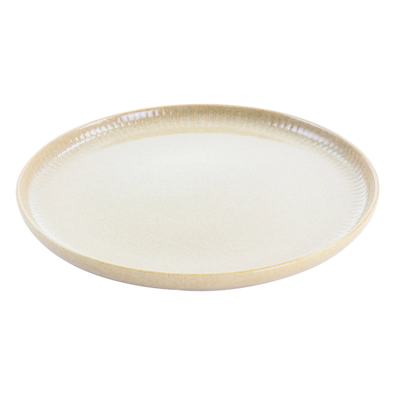 Gibson Elite Blaise Stoneware Dinnerware Set (16-Piece) - Beige