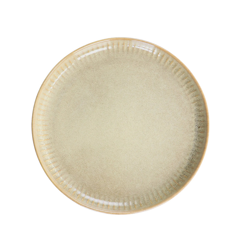 Gibson Elite Blaise Stoneware Dinnerware Set (16-Piece) - Beige