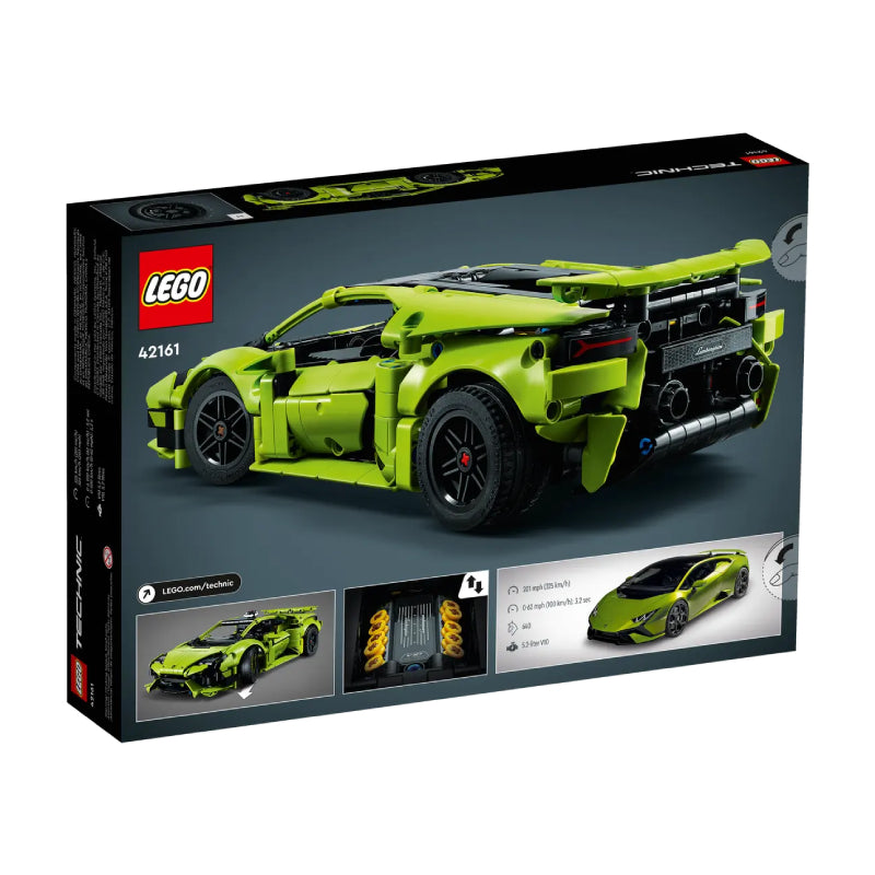 LEGO Technic Lamborghini HuracΓΖΓΒ‘n Tecnica Building Toy (806-Pieces) - Green