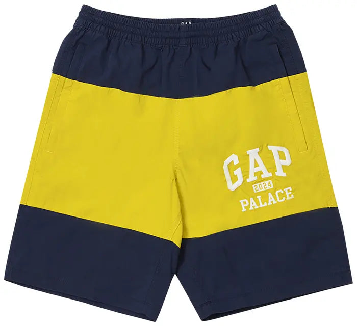 Palace x Gap Boardshort 'Blue/Yellow'
