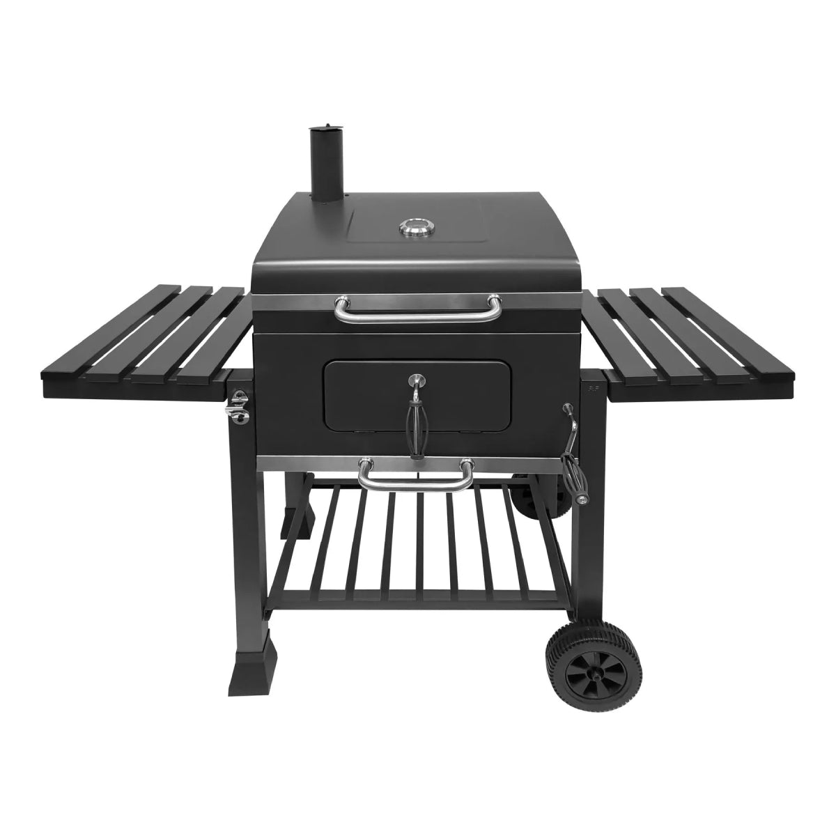 AC HNA621 Portable BBQ Grill with Lid - Black