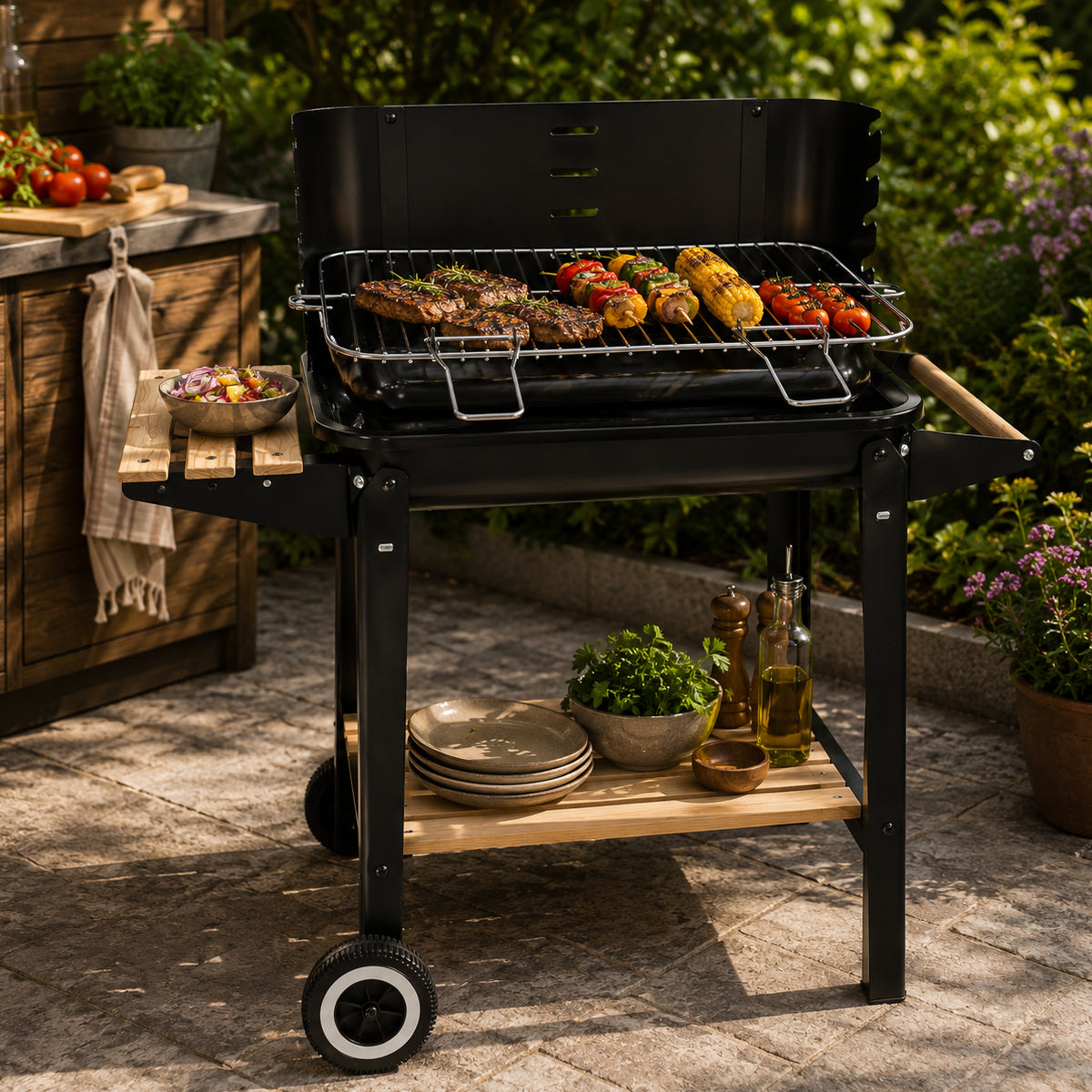 Hamilton Beach BBQ Charcoal Grill - Black