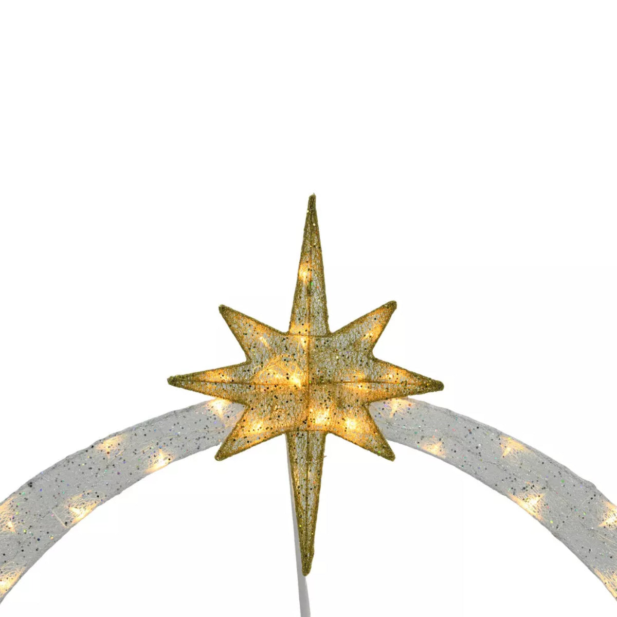 Wovenbyrd Holiday Time 54" Light-Up Nativity Scene Family Set