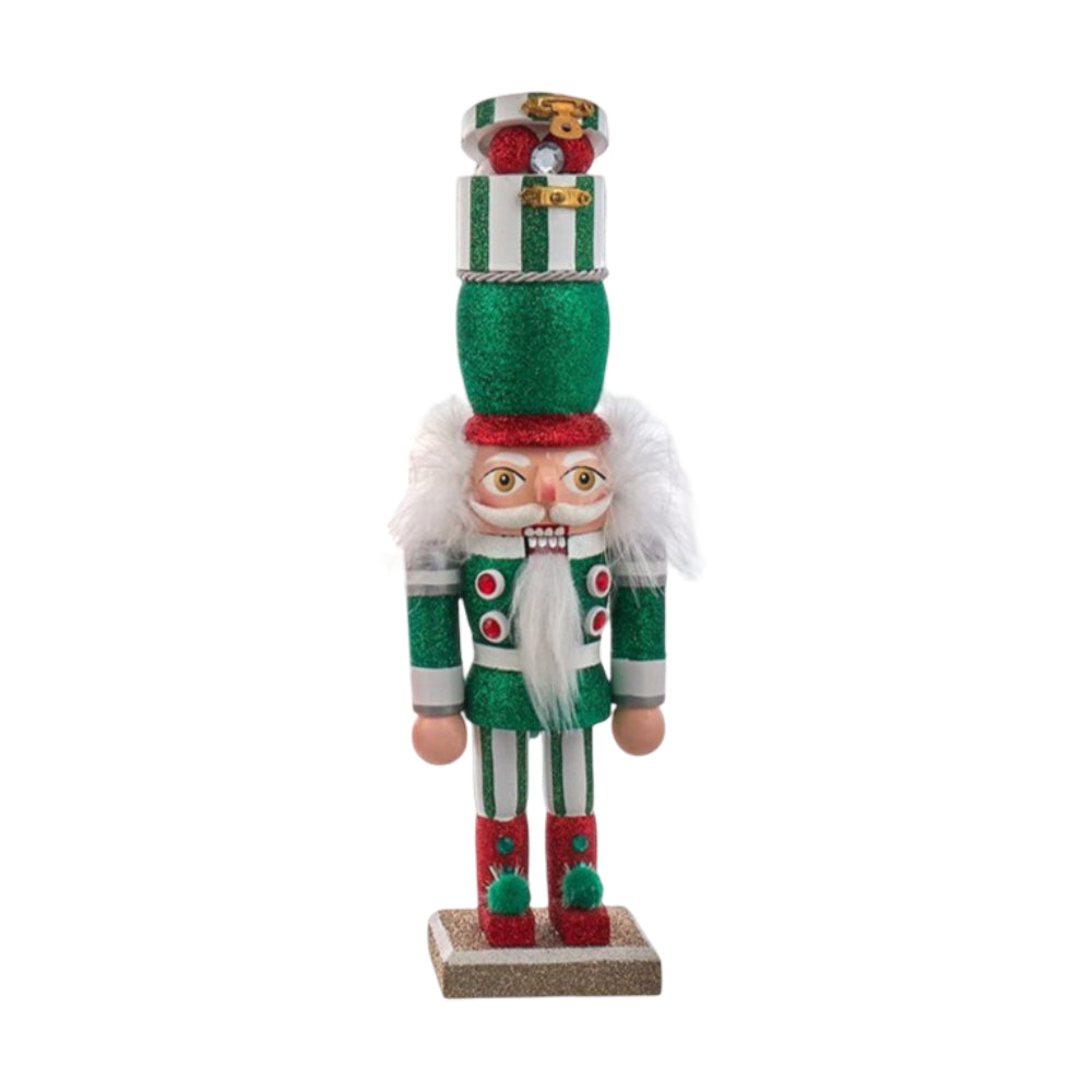 Kurt Adler 18" Hollywood Whimsical Hat Nutcracker - Assorted (1 Piece)