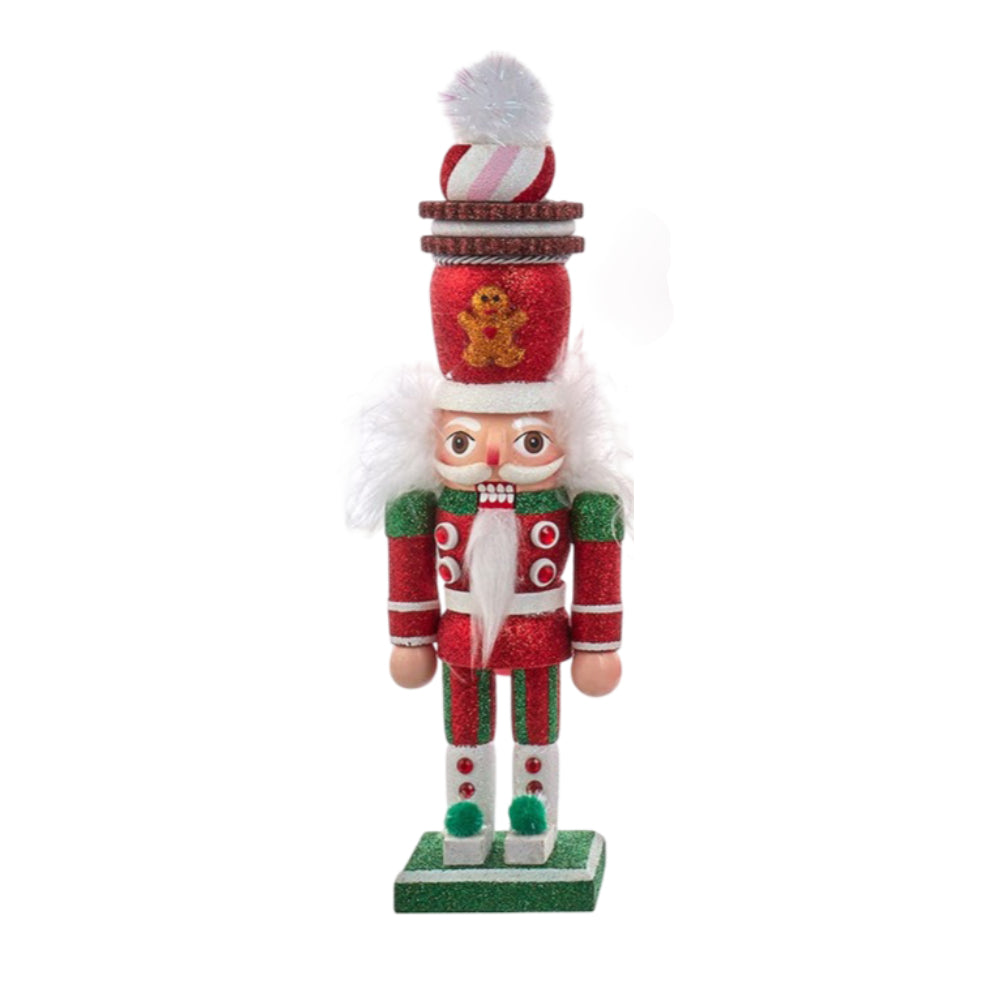 Kurt Adler 18" Hollywood Whimsical Hat Nutcracker - Assorted (1 Piece)