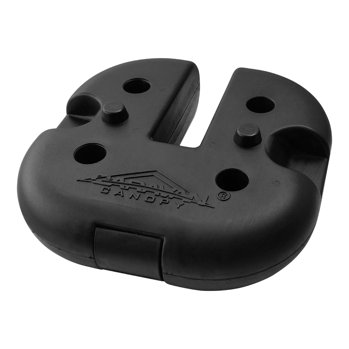 Caravan Canopy Universal Premium Weight Plates (4-Piece) - Black