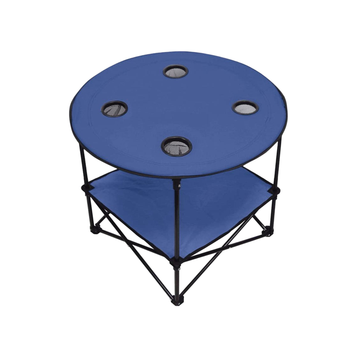 Mesa plegable azul de dos niveles de Preferred Nation