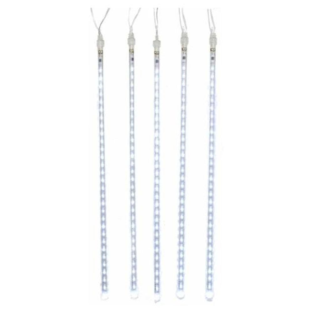 Kurt S. Adler 12.5' 150-LED Meteor Shower Snowfall White Light Set (Pack of 5) - Curacao