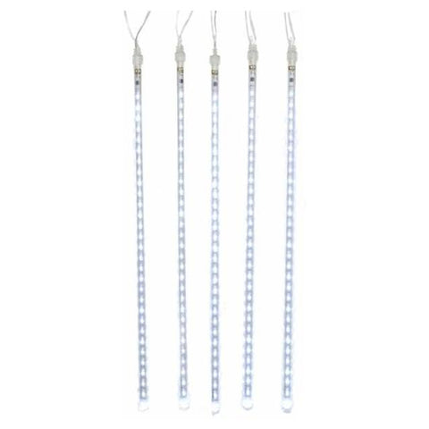 Kurt S. Adler 12.5' 150-LED Meteor Shower Snowfall White Light Set (Pack of 5) - Curacao