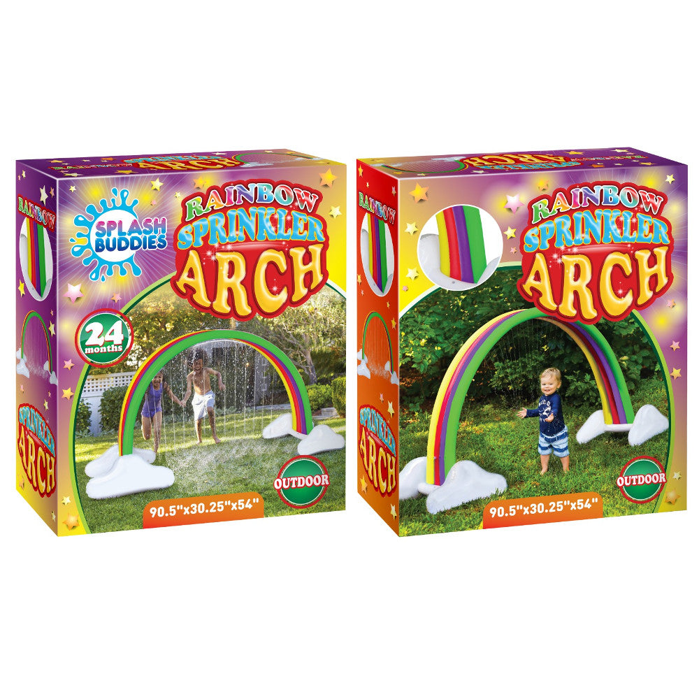 Splash Buddies Rainbow Arch Sprinkler with glitter - Curacao