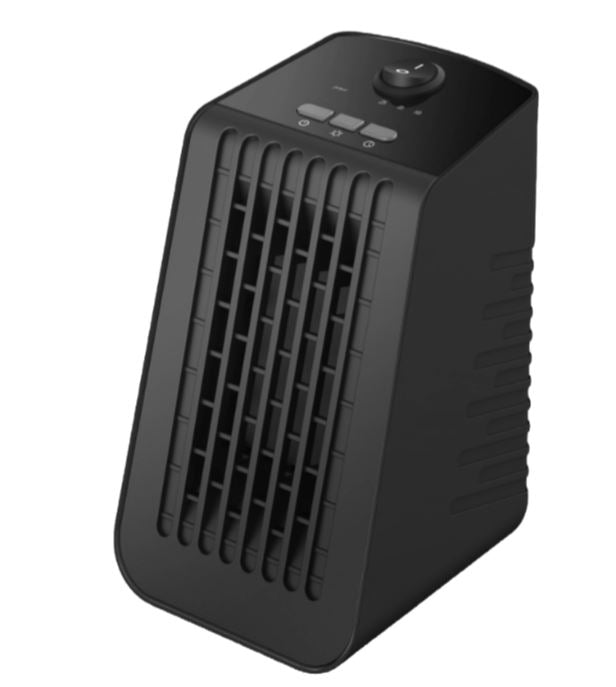 Appliance Basics HT1190 Desktop Digital Ceramic Heater - Black - Curacao