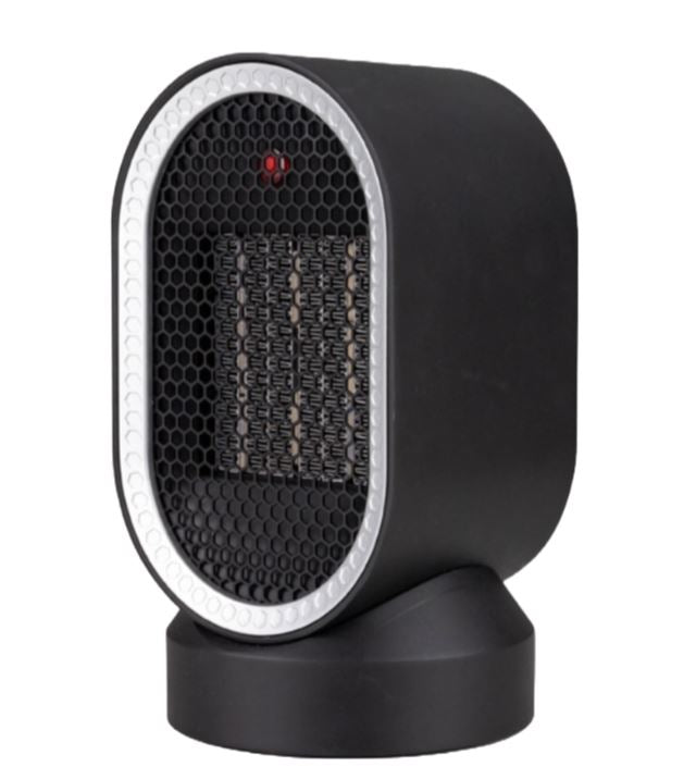 Appliance Basics HT1283 Portable Electric Tabletop Ceramic Heater - Black - Curacao
