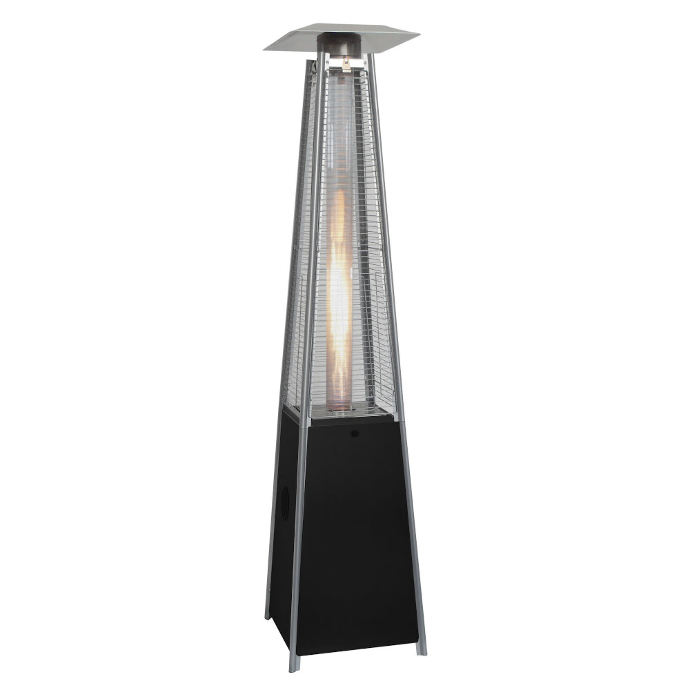 Pyramid Flame Patio Heater - Black - Curacao