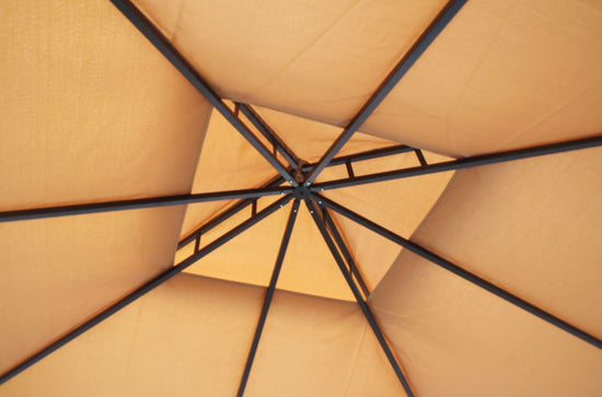 Steel Gazebo with Mosquito Net - Curacao