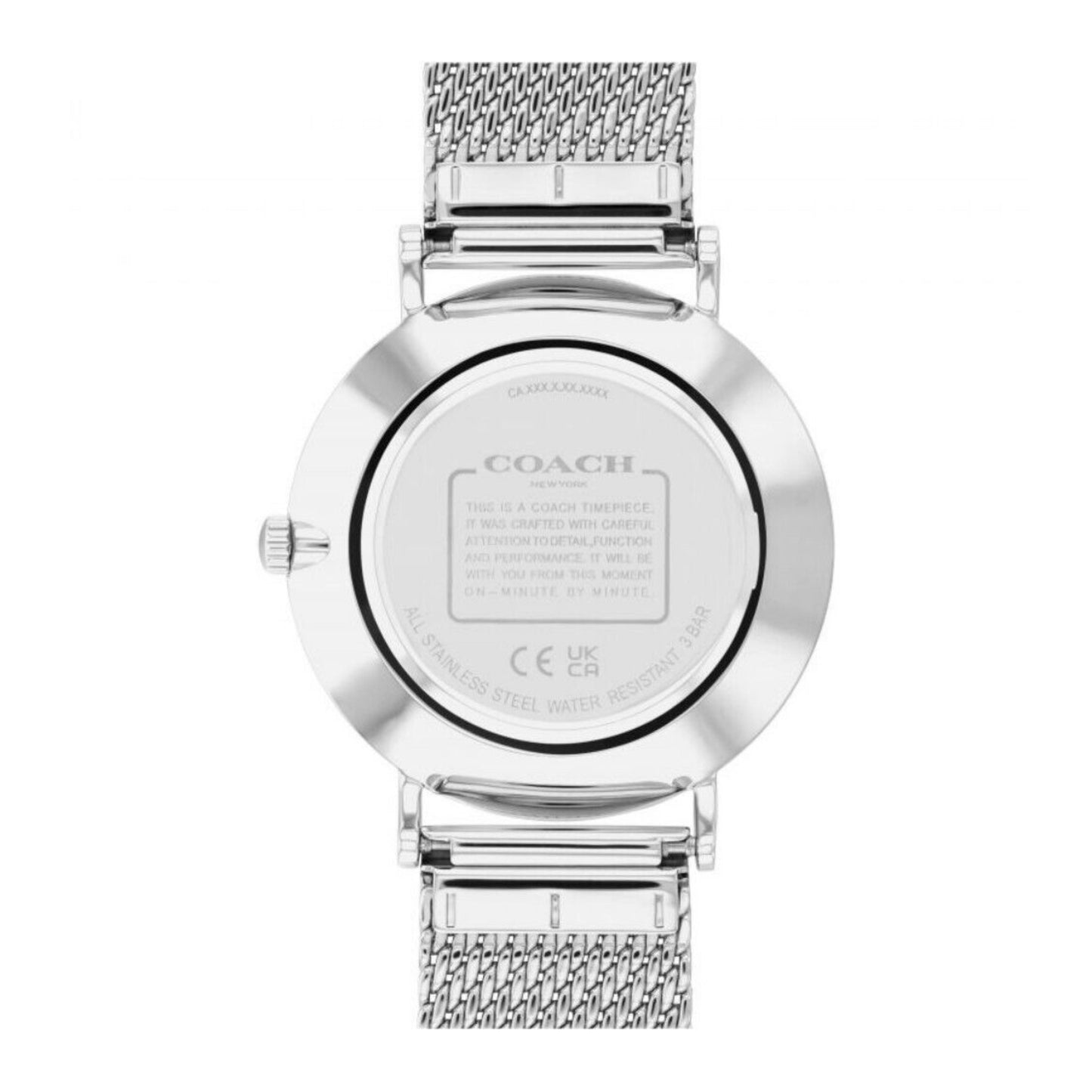 Reloj Coach Perry de acero inoxidable para mujer de 36 mm