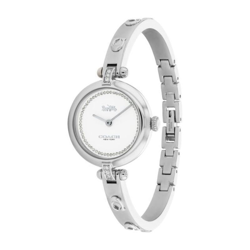 Coach Women's Cary Stainless Steel Bangle Watch