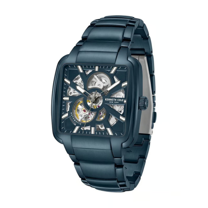 Kenneth Cole New York Automatic Men's 40mm Bracelet Watch - Blue