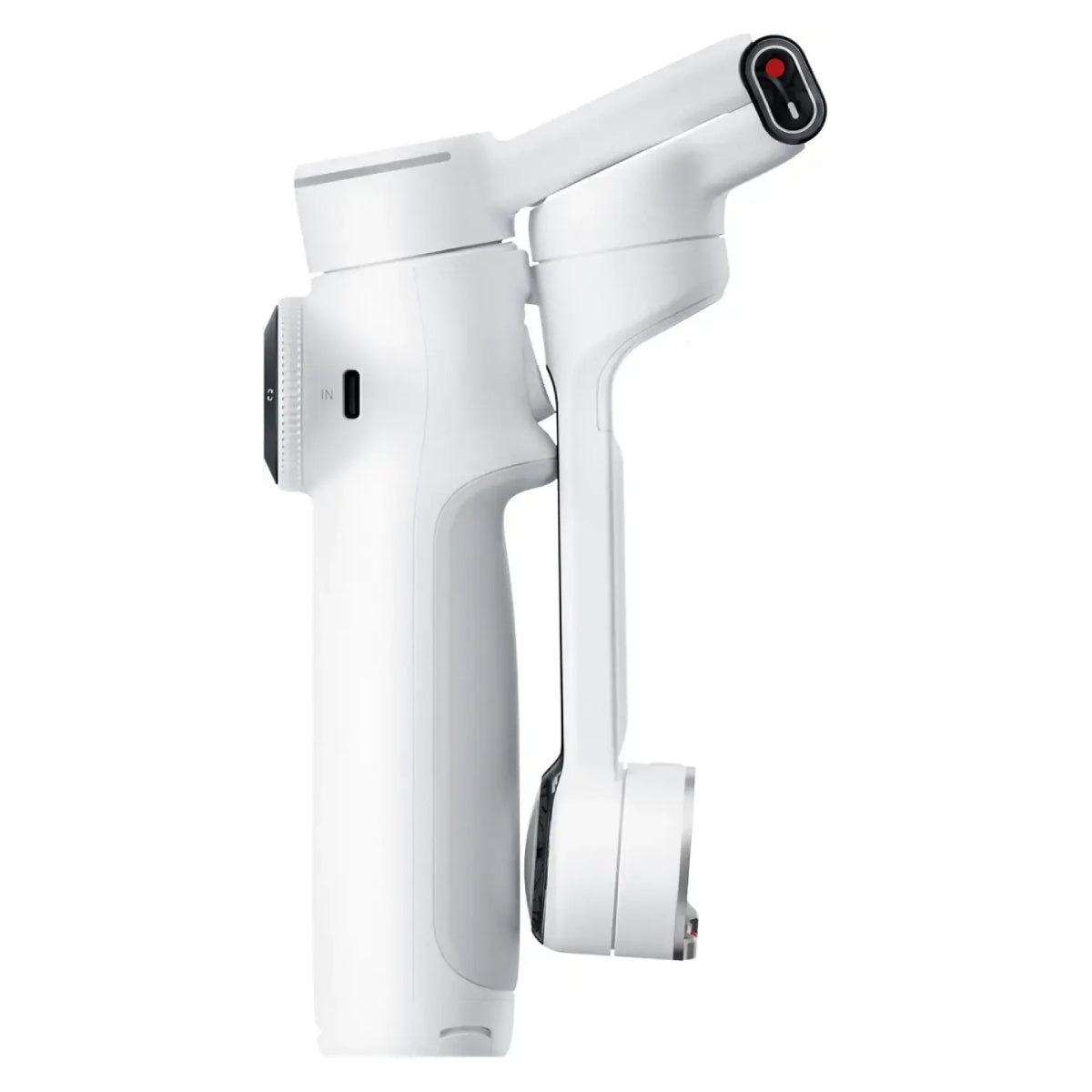 Insta360 CINSABQB Flow2 Pro Gimbal Stabilizer for Smartphones with Built-in Selfie Stick and Tripod Bundle - White