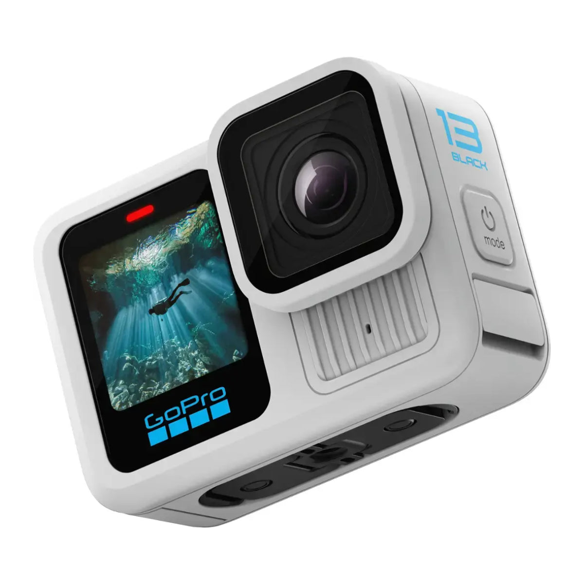 GoPro CHDHX/132/TH HERO13 Black Action Camera with Front and Rear LCD Screens - White