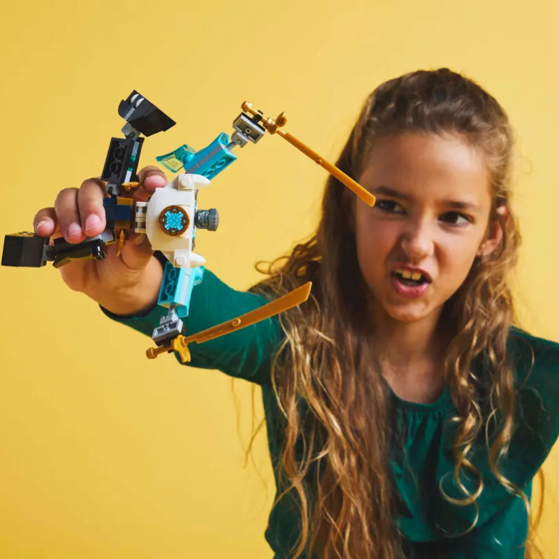 LEGO NINJAGO Zane's Battle Suit Mech Toy Set (92-Pieces)