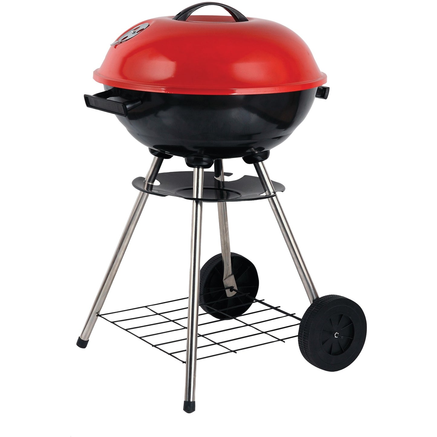 Brentwood BB-1701 Portable Charcoal BBQ Grill 17 - Red