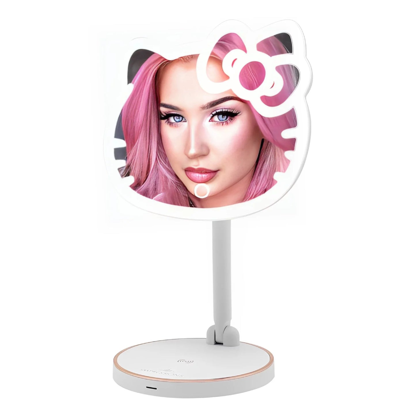 HELLO KITTY LED RECHARGABLE MIRROR