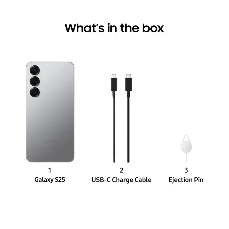 Samsung Galaxy S25 256GB Smartphone - Silver