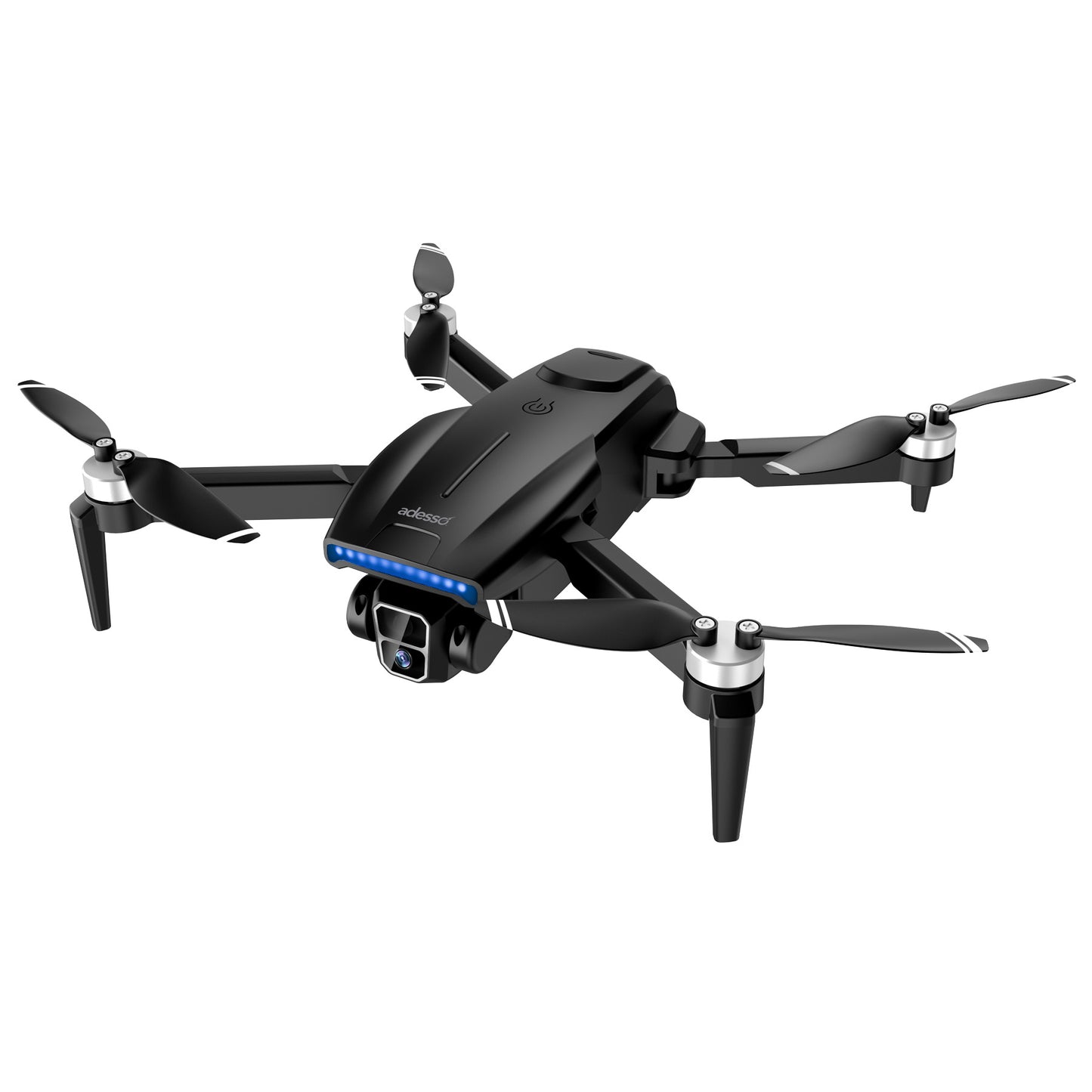 Adesso CyberDrone X2 Remote Controlled Drone with 1080P Camera - Black
