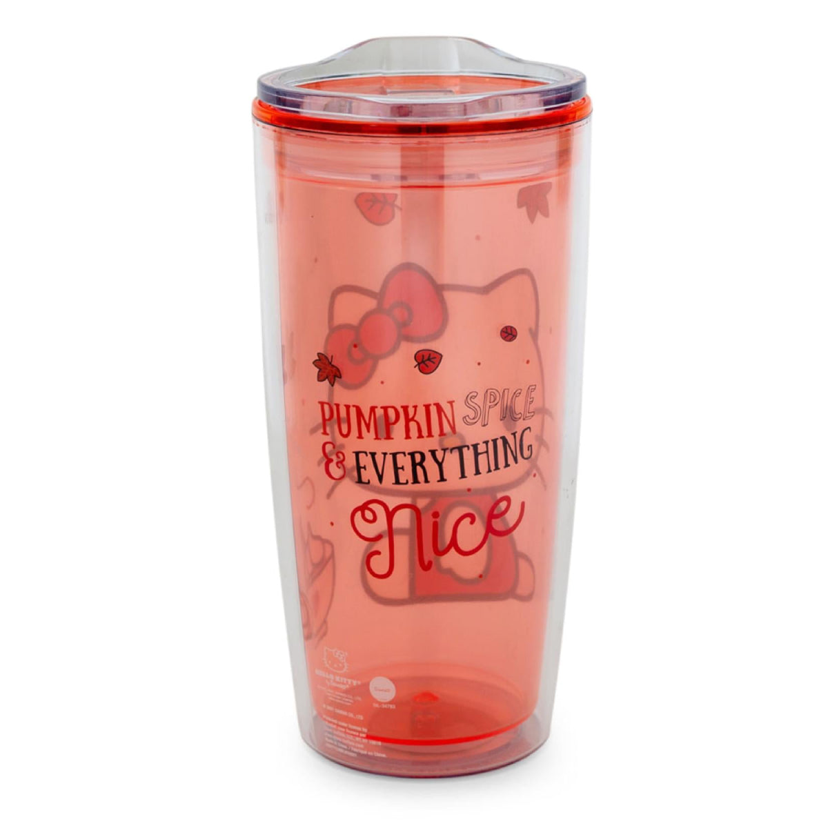 Sanrio Hello Kitty 20 oz Travel Tumbler with Slide Close Lid - Red