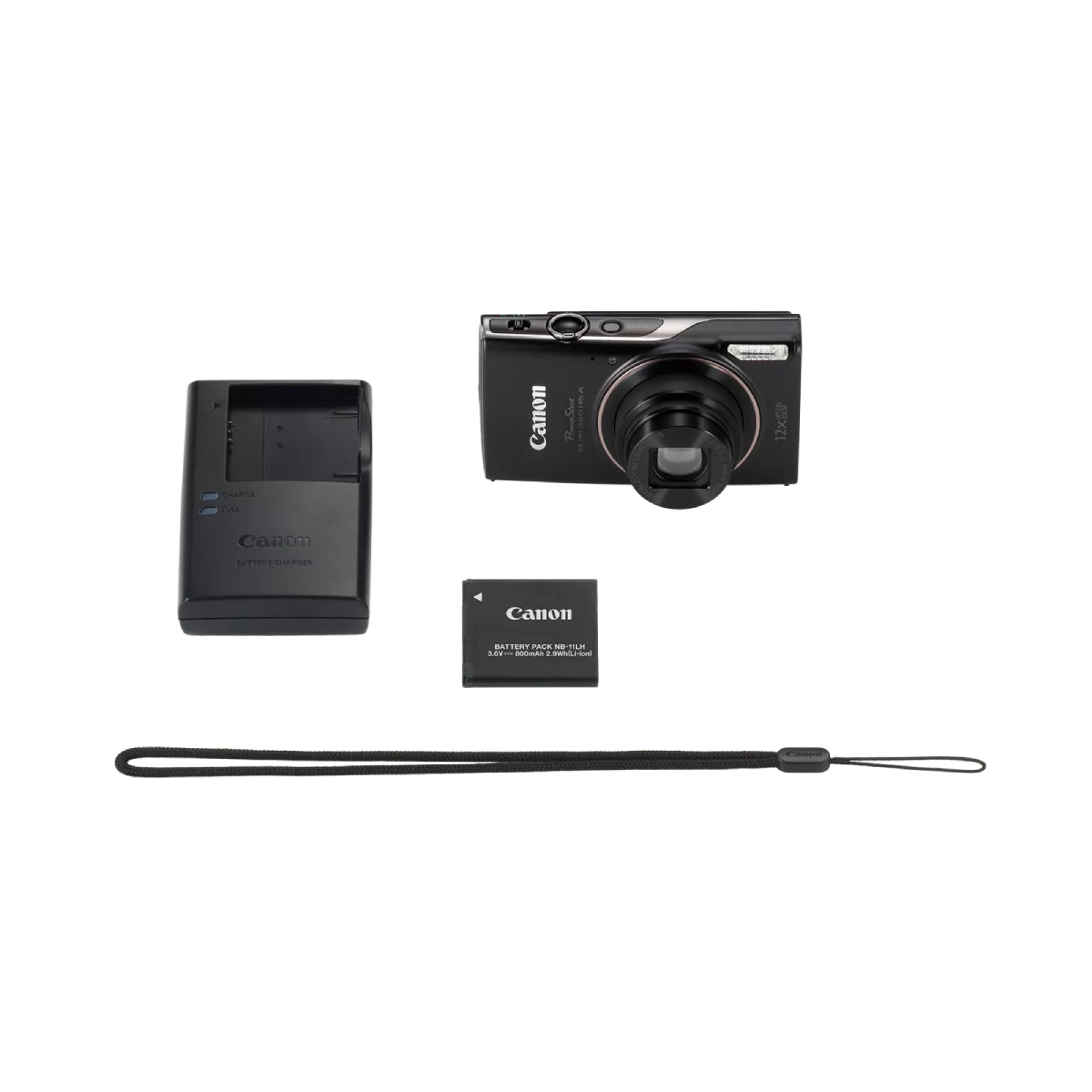 Canon PowerShot ELPH 360 HS A Full HD Video 20.2 Megapixel Digital Camera