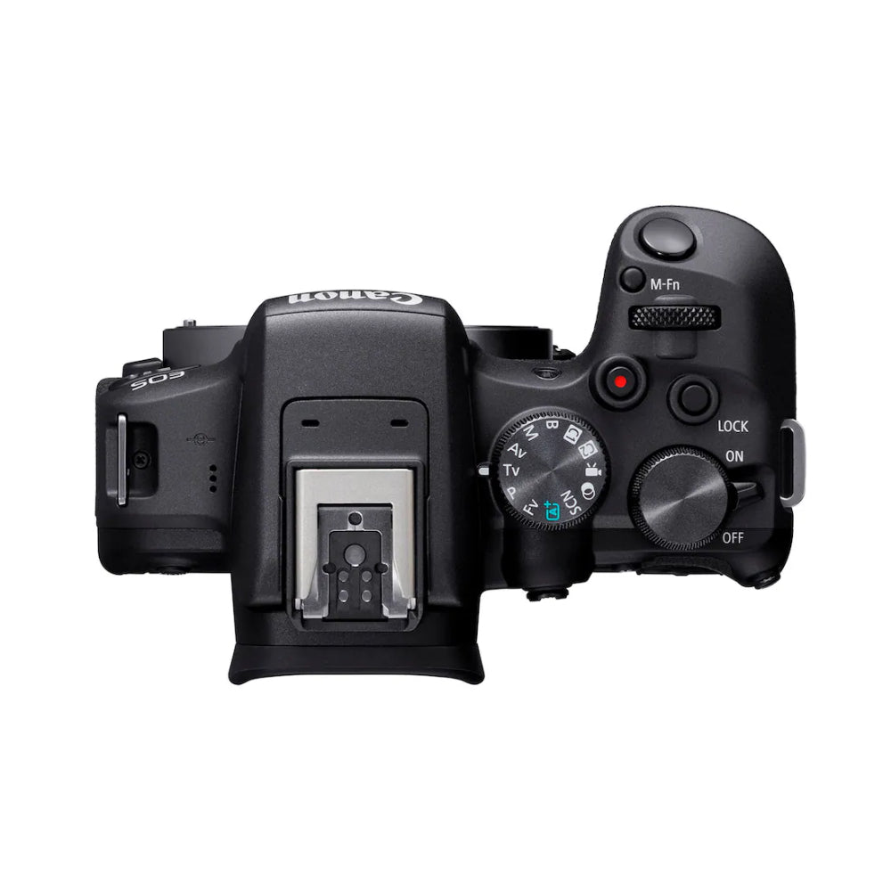 Canon EOS R10 24.2 MP Mirrorless Camera with RF-S18-45 f/4.5-6.3 IS STM Lens Content Creator Kit - Black