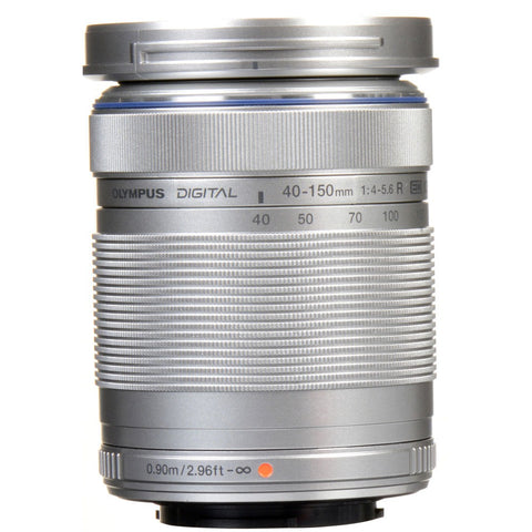 Olympus M.Zuiko Digital ED with 40-150mm f/4-5.6 R Lens - Silver - Curacao