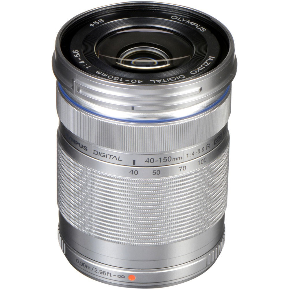 Olympus M.Zuiko Digital ED with 40-150mm f/4-5.6 R Lens - Silver - Curacao